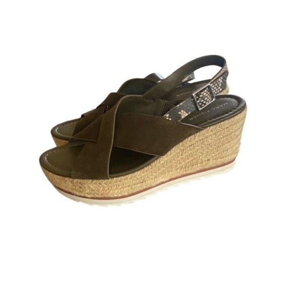 Marc Fisher Zevra Espadrille Sandal 9 - Picture 1 of 7